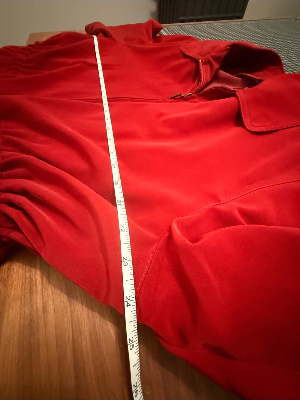 Gallery Red Drawstring Zip Jacket - Picture 10 of 11